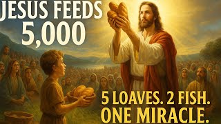 Jesus Feeds 5,000 | The Miracle of Multiplication, Faith & God’s Provision | Bible Story Explained 