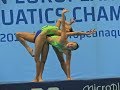 Kate Shortman & Isabelle Thorpe | Duet Tech Final | European Junior Championships 2018