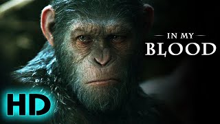 War for the Planet of the Apes | In My Blood | Official MV