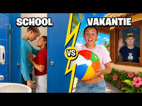 Schooldagen VS Vakantiedagen! 📚☀️