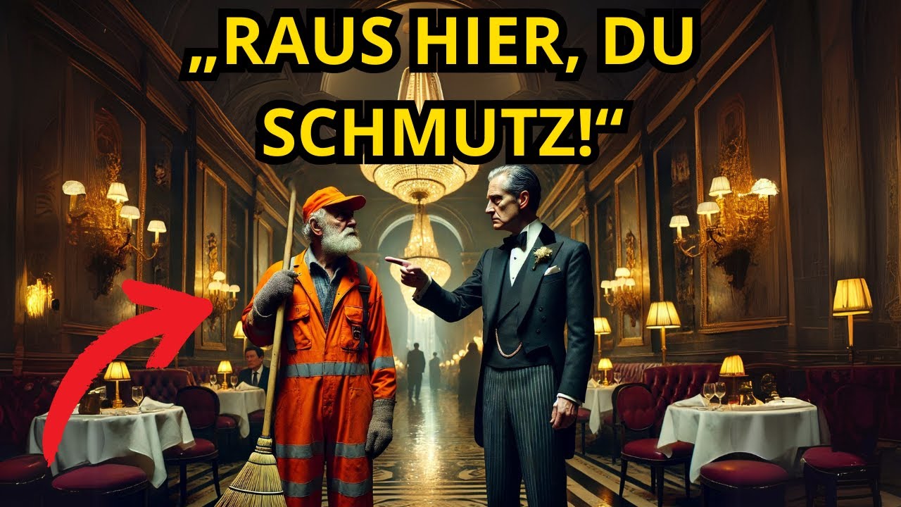 Er hatte Arbeitszeiten gekürzt. Ohne zu fragen. Am selben Tag stand er als Müllmann verkleidet vor der Tür seines eigenen Restaurants. Eine Frau rief: „Schau mal, der Obdachlose ist...