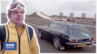 1975: A SKIING Safari to the ENGLISH ALPS  | Nationwide | Niche Sports | BBC Archive