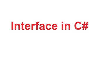 Interface in C# | Interface in CSharp with Examples
