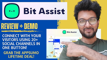 Bit Assist Review + Demo – Connect with your visitors using 20+ social channels in one button!