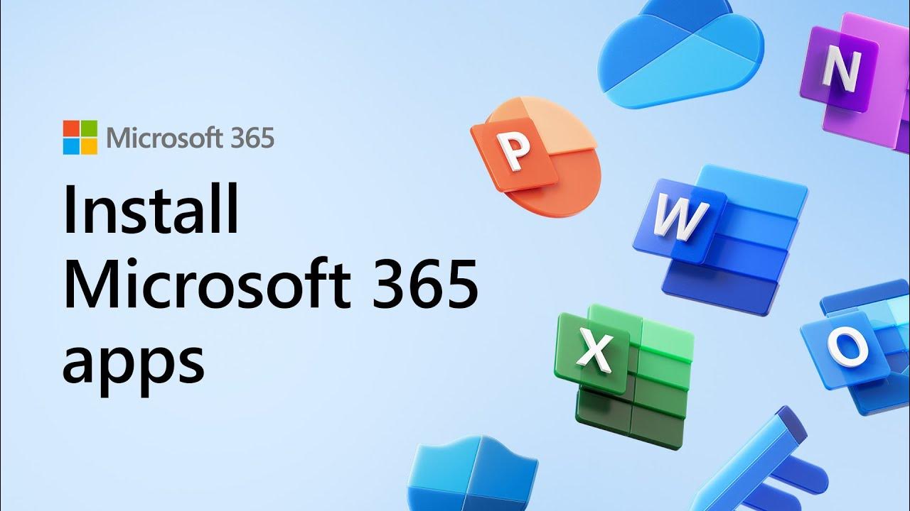 Install Microsoft Office apps YouTube