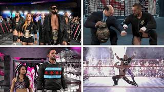 WWE 2K26 Entrances: The Vision 5 Man, CM Punk & AJ Lee, C...