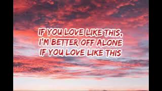 Maximilian - Love like this (lyrics)