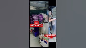 Công Thức nước giặt nước xả vải comfort