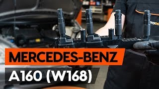 Skift Tændspoleenhed MERCEDES-BENZ A-CLASS (W168) - videovejledning