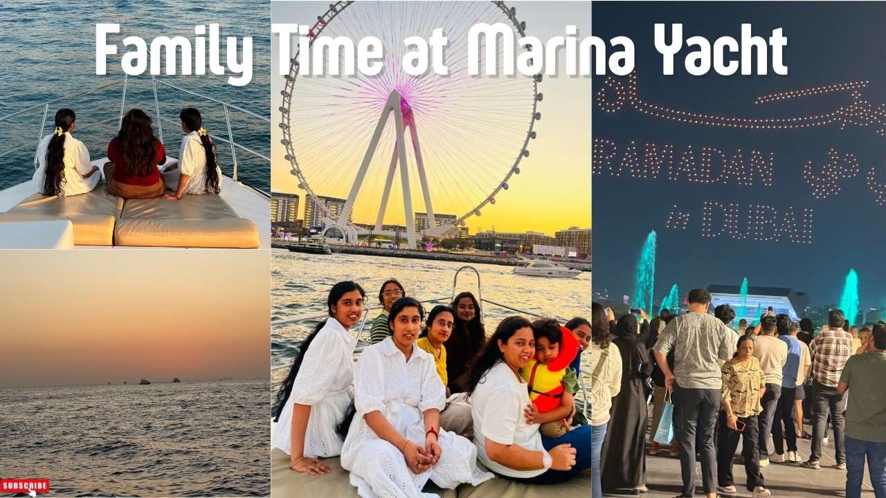 Yacht trip at Dubai Marina | Twin AmmA | -110