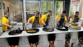 CHef PREPARED in 10 Kazan at ONCE | Most POWERFUL and BITTEREST Taste in Uzbekistan | Uzbek cuisine