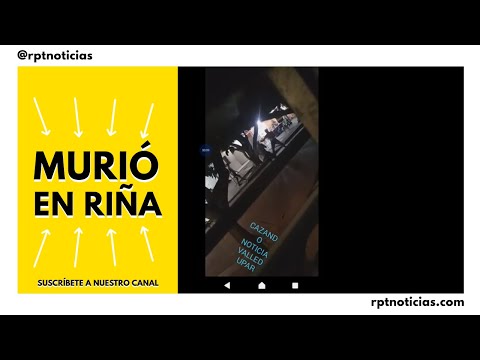 Riña callejera deja un hombre muerto