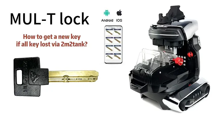 2M2 Tank 2 Pro Cut Mul-T Lock Key when All Keys Lost -OBDII365