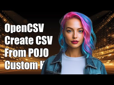 OpenCSV: Create CSV from POJO with Custom Headers and Column Positions