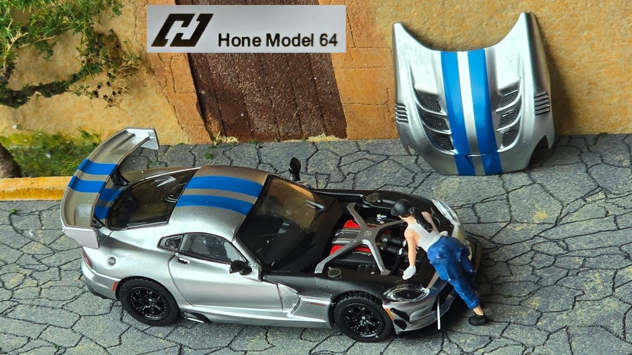 Эта литая модель Viper от Hone Model 64 потрясающая, но нуждается в доработке.