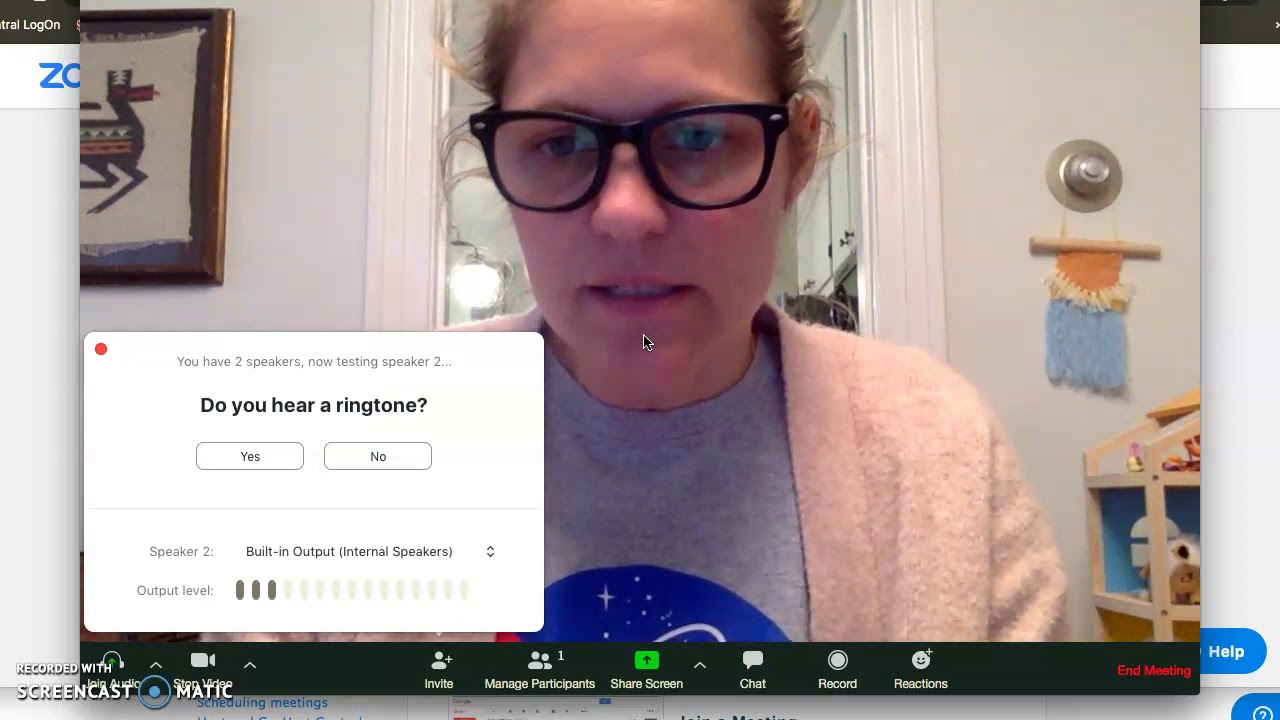 Test Audio and Video Zoom YouTube