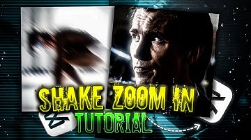 How to do Shake zoom in Edit in Capcut Tutorial..