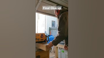 Final Butcher Block glue up #shortsvideo #diy #howto #shortvideo #woodworking #diybuild #shorts
