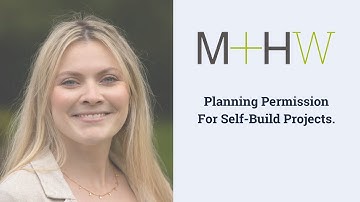 Planning Permission for Self-Build Projects I The Self-Build Register