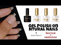 BORN PRETTY Gel Polish Review | Reflective Flash gel Glitter topcoat, Matter eggshell topcoat