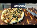 Pizza Express // Sin leudado y con  muchos vegetales - Te va a encantar