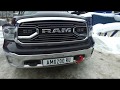 Dodge RAM 1500 - ставим мощную лебедку и доп. свет + другие доработки.