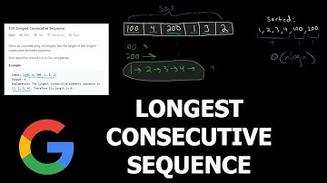 Leetcode 128 - LONGEST CONSECUTIVE SEQUENCE - Python
