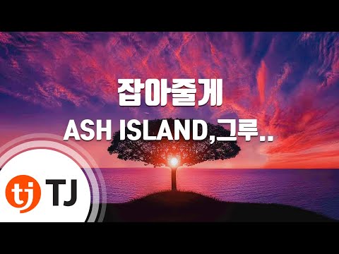 [TJ노래방] 잡아줄게 - ASH ISLAND,그루비룸(Prod.그루비룸) / TJ Karaoke