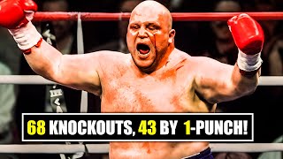 The FAT MAN With A PUNCH HARDER THAN TYSON'S That NO ONE COULD TAKE IT!