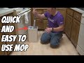 Quick and easy to use joymoop mop and bucket with wringer set