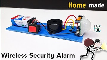 Wireless Security Alarm System || Motion Detector Sencor 