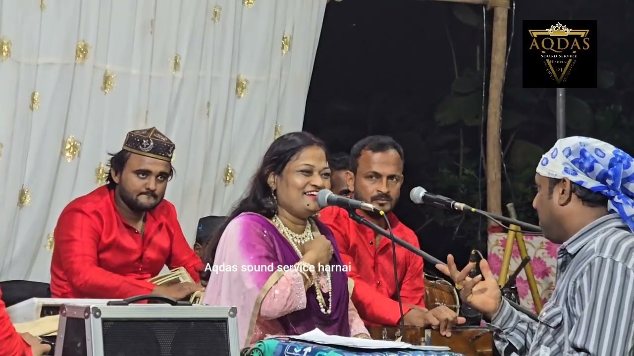 Choti Arzu Banu New Qawwali Gazal 2026 mai kaliyo me/aqdas sound service harnai 9673750699