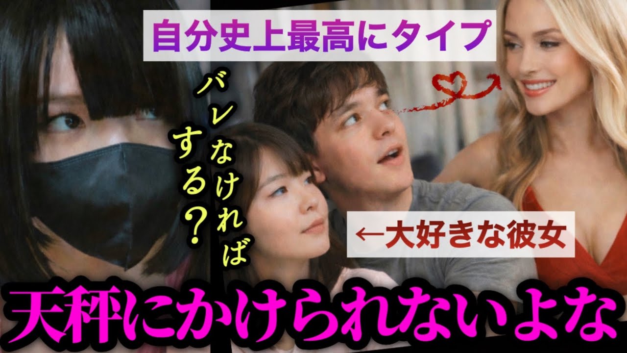 本命彼女 vs 超絶タイプな女【誠実さの限界】