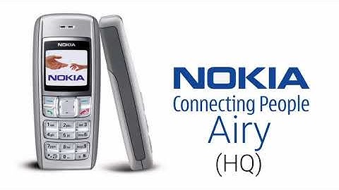 Nokia 1600 - Airy (ringtone) [HQ]