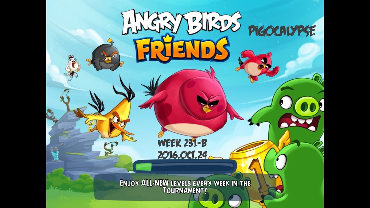 Angry Birds Friends Tournament Week 231-B "Pigocalypse" | 2016.Oct.24