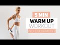 5 minutes warm up workout  no equipment  caro daur daurpower