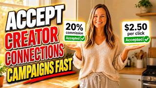 Oink for Influencers Tutorial - Accept Amazon Creator Connections Campaign