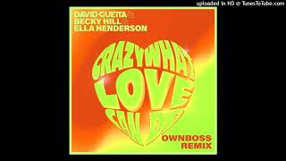 David Guetta with Ella Henderson feat. Becky Hill - Crazy What Love Can Do (Öwnboss Extended Remix) Resimi