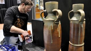 Wednesday and Thursday's snowstorm made for a challenging start to Kentucky Crafted: The Market. But most exhibitors made it and the show will go on March 6-8 at Lexington Center. Visit artscouncil.ky.gov to learn more. Video by Rich Copley | LexGo.com.