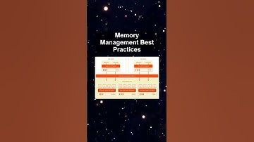 Memory Management Best Practices #ai #artificialintelligence #machinelearning #aiagent Memory