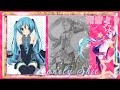 初音ミク💕橋本環奈モデルに描いた&amp;DECO*27「Lonely Shit feat.初音ミク」歌った♪