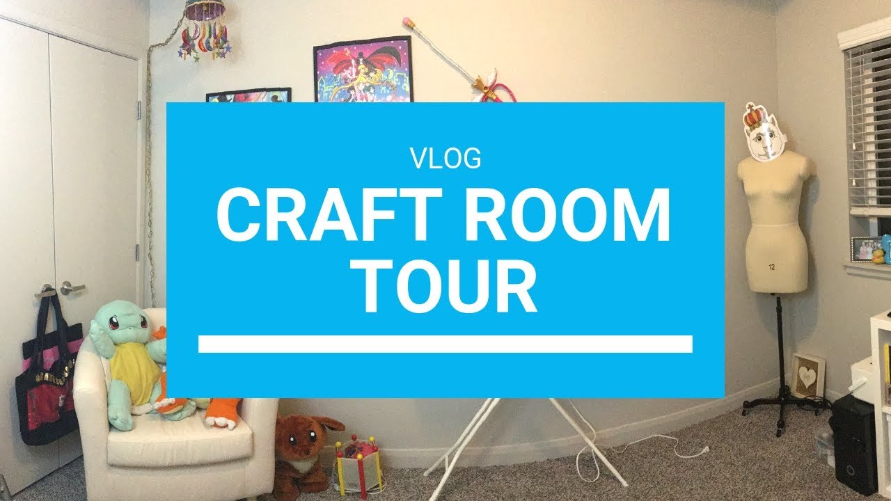 ☆[Vlog] NEW! Sewing Room Tour + FanX Plans☆