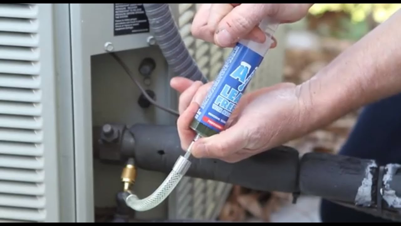 HVACR Repair Is Easy With A C Leak Freeze YouTube