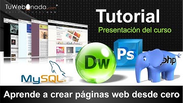 Aprende a crear una página web desde cero en PHP con Dreamweaver, Photoshop, XAMPP, CSS y jQuery