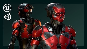 PREVIEW - GAME-READY 3D Character - Sci-fi Robot 01