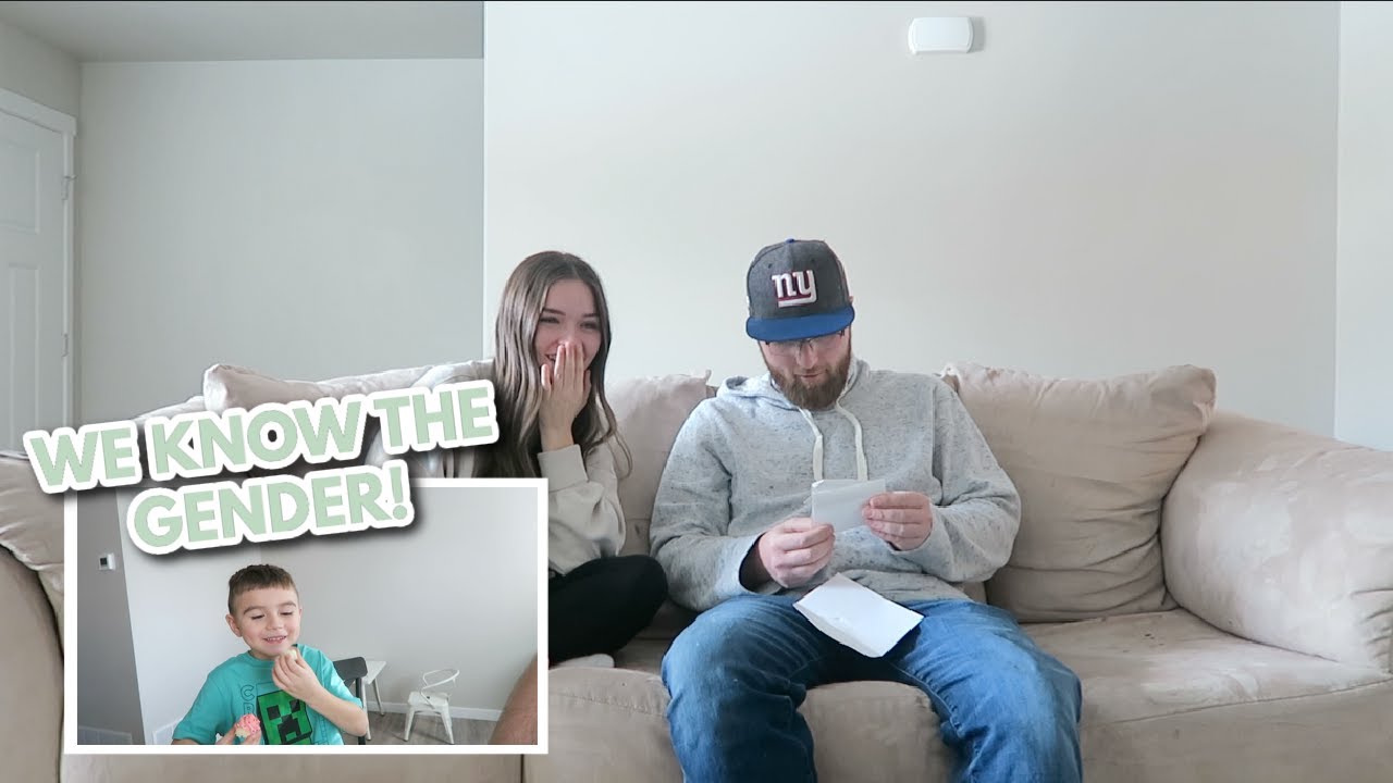 Gender Reveal of Baby #3 + Telling The Boys!