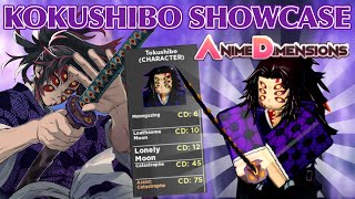 KOKUSHIBO CHARACTER SHOWCASE! | ANIME DIMENSIONS UPDATE 9