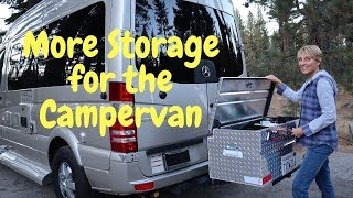 We added more Storage for the Camper Van