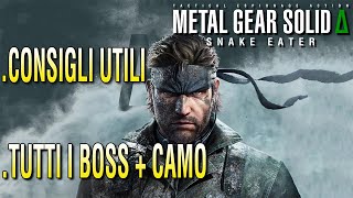 METAL GEAR SOLID 3 DELTA: ALL BOSSES STAMINA KILL