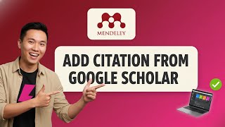 How to ADD CITATION from Google Scholar to Mendeley (Step by Step)